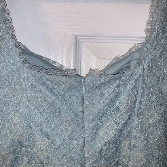 ASTR The Label Women's Corset Lace Sheath Dress Size M Blue NEW Going Out Party - Picture 7 of 12